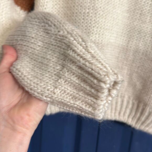 Elodie Color Block Fall Sweater Size L - Picture 3 of 6